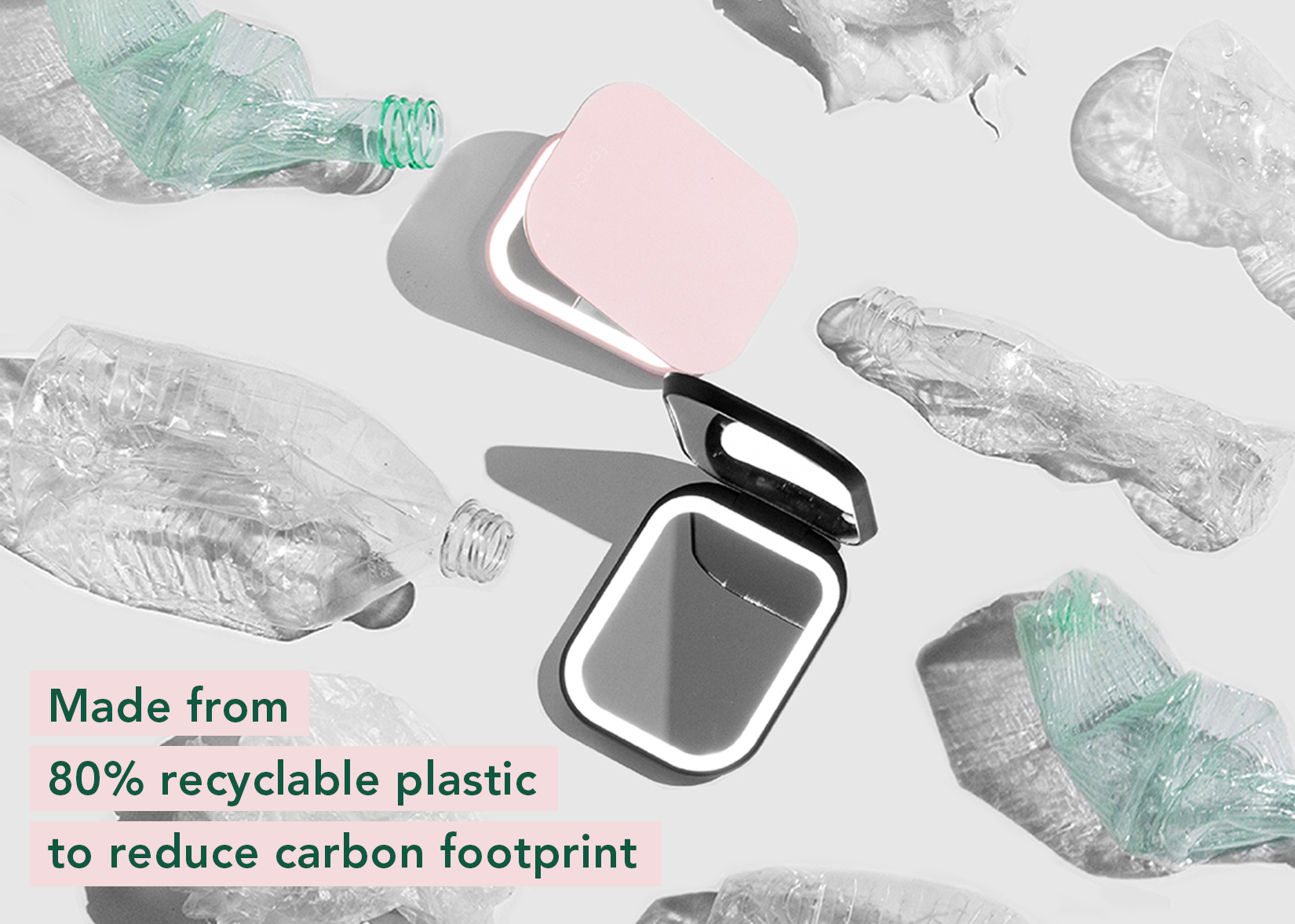 80% recyclable plastic material