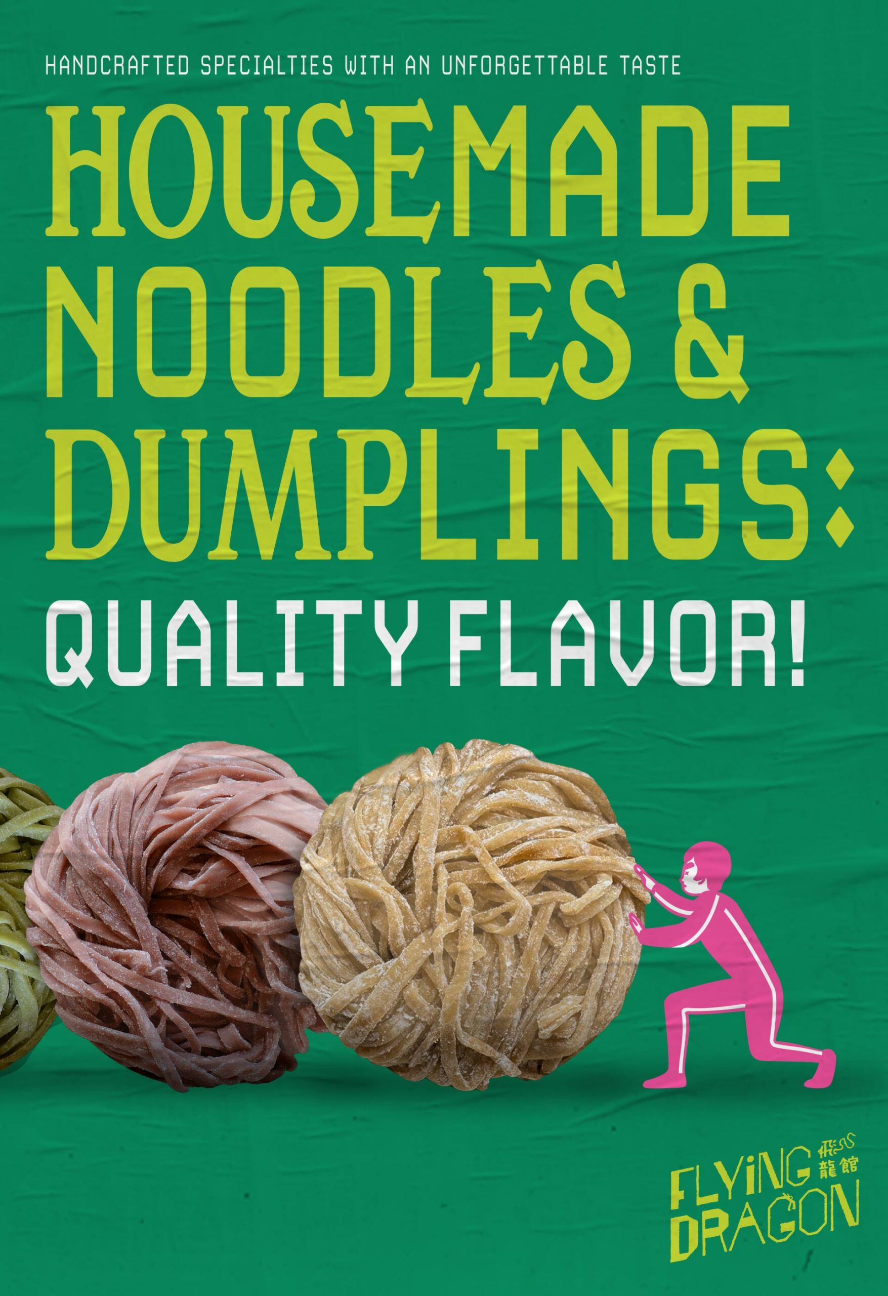 Housemade Noodles Poster