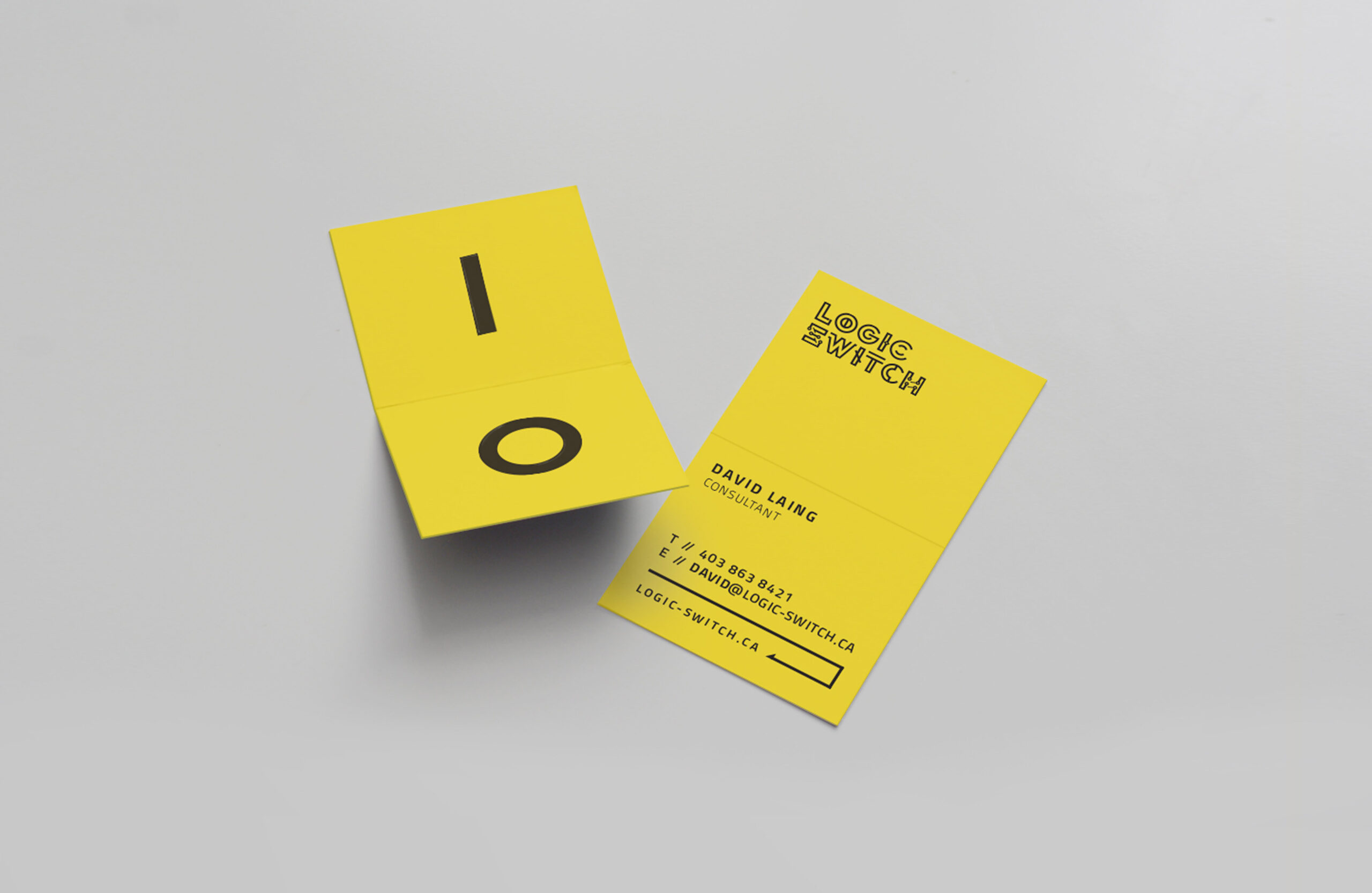 Logic Switch Business Card Design